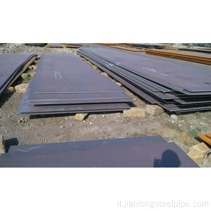 Piastra in acciaio al carbonio C45